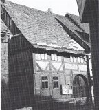 M01g - Haus Deppe am Marktplatz im Jahr 1962 - heute Wohn- und Geschaeftshaus rechts neben der Stadtmuehle